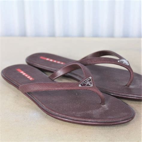 prada heel type|prada flip flops for women.